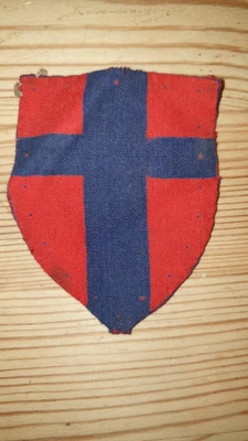 £10 • Buy Original British WW2 21st Army Group Printed Formation Sign/Patch