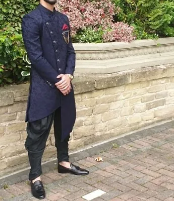 Men’s/Groom’s Designer Indian Asian Wedding Sherwani Suit. Used Once Only. • £210