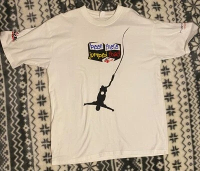 Men’s Unisex Bloukrans Bungee South Africa Flag White Size Small Tourist T Shirt • £5