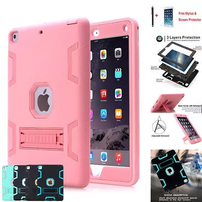 For Apple IPad Air 1/2 9.7  Case Hybrid Rugged Shockproof Heavy Duty Stand Cover • $17.99