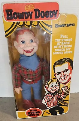 Vintage EG HOWDY DOODY VENTRILOQUIST  DOLL With Moving Mouth And Original Box • $99.95