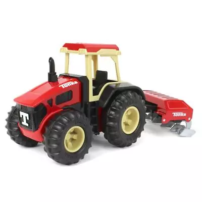 Tonka Steel Classics Retro Cab Tractor With Red Plow 06221 • $101.06