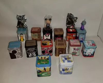 Lot Of 14 New Open Box Vinylmation Tins -daruma Wishes -tiki -hula -chicago • $100