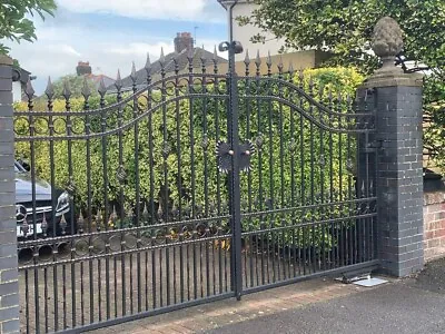 Driveway Metal Gate  Double Sided Gate  Sliding Gate  Any Size Any Design • £99