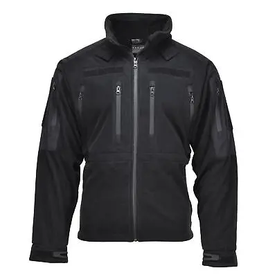 MIL-TEC Fleece Jacket Cold Weather Thermal Hiking Activewear Water Resistant • $106.01