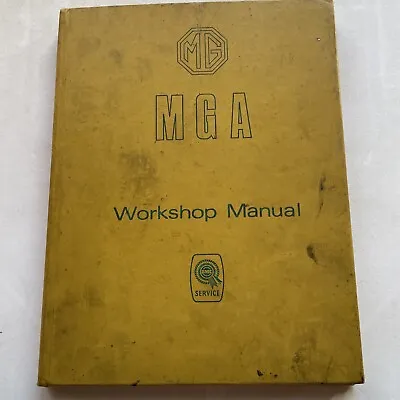 BMC MG Series MGA MGA 1600 MGA 1600 [Mk. II] Workshop Manual Used • $119.50