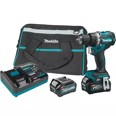 Makita GFD02D 40V MAX XGT 1/2  Brushless Cordless Compact Driver Drill Kit • $359