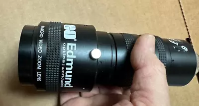 Edmund Optics 18-108mm F/2.5-close Macro Video Zoom Lens • $75