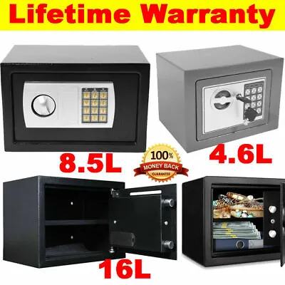 £41.73 • Buy Digital Safe Box Large Safety Electronic Security Steel Money Cash Home Office