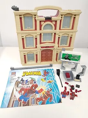 Marvel The Amazing Spider-Man Carnage Mega Bloks 1911 Daily Bugle Carry Case • £19.99