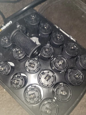 £15 • Buy Carmen Hair Thermal Heated Rollers- 20 Rollers- Curlers- Working- Model 14470