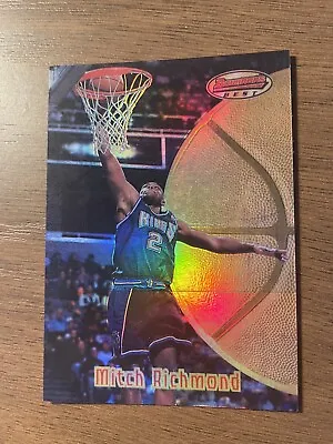 1997-98 Bowman's Best Mitch Richmond REFRACTOR #77 Sacramento Kings FREE SHIP • $2.95