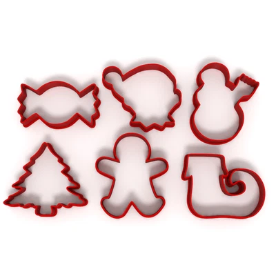 £10.99 • Buy Festive Christmas Set Of 12 Cookie/Fondant Cutters Biscuit Dough Icing Cake UK 1