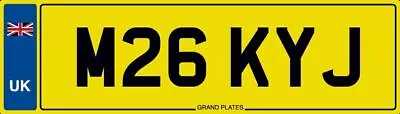 Micky J Number Plate M26 Kyj Private Registration - Mick Mike Michael Mickey Mic • $630.21