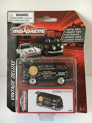 Majorette Volkswagen T1 Food Truck Vintage Deluxe Serie 2021 New Arrival • $12