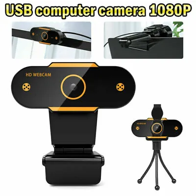 $19.39 • Buy HD Gaming Webcam 1080P With Microphone USB 2.0 30 Fps PC Streaming Web Camera AU