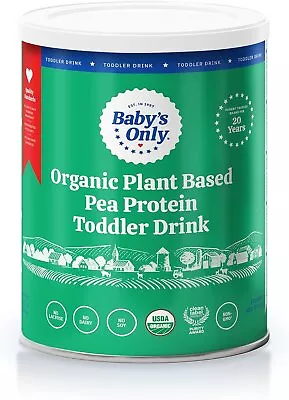 Baby's Only Organic Plant Based Pea Protein Toddler Formula - Supports... • $22.77