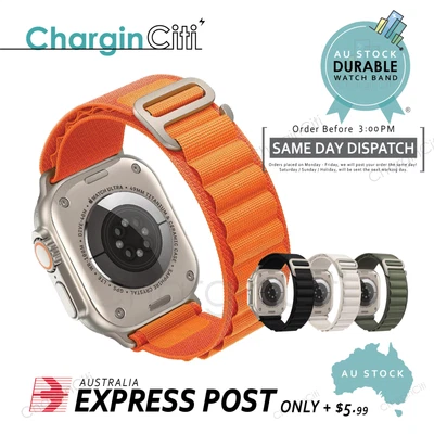 $7.40 • Buy For Apple Watch Ultra Series 8 7 6 SE 49 45 41 44 42 Mm Alpine Loop Band Strap