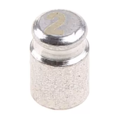 2 G Gram Calibration Weight Precision Jewelry Scale Digital Pocket Balance Test • £2.77