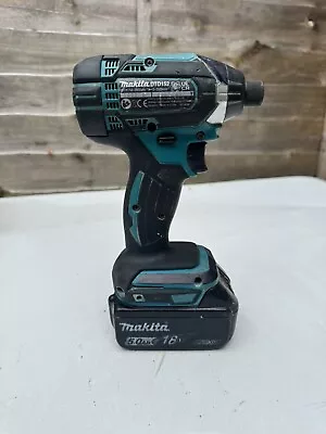 Makita DTD 152 Impact Driver 18v Battery 5ah • £0.99