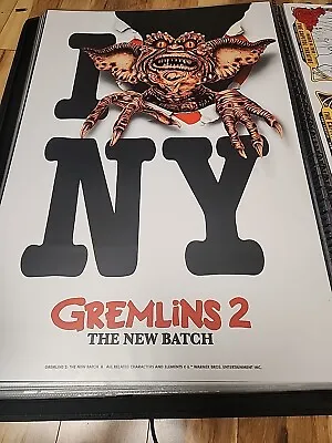 Gremlins 2 NYCC Exclusive Movie Screen Print Poster Marc Schoenbach Mondo Artist • $59.99