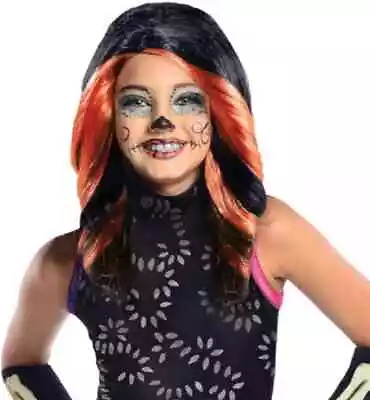 Skelita Calaveras Wig Monster High Dress Up Halloween Child Costume Accessory • $20.57