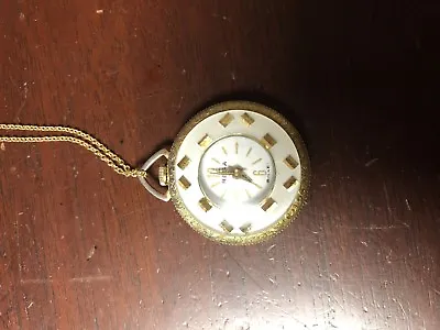 Vintage Mechanical Pendant Watch Made In Israel • $19.99