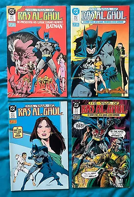 Saga Of Ra's Al Ghul LOT #1-4 - Issue #4 Neal Adams Cover Art. (7.5/8.0) 1988 • $14.70