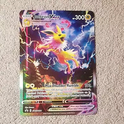 Pokemon Jolteon VMAX Black Star Promo Jumbo Card #SWSH184 • $7.99