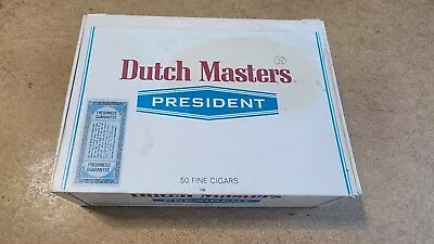 Dutch Masters President Cigar Box • $12.99