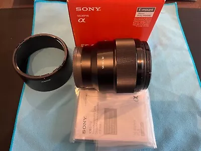 Sony FE 85mm F1.8 Prime Full Frame Lens - Excellent Unmarked And Boxed  • £330
