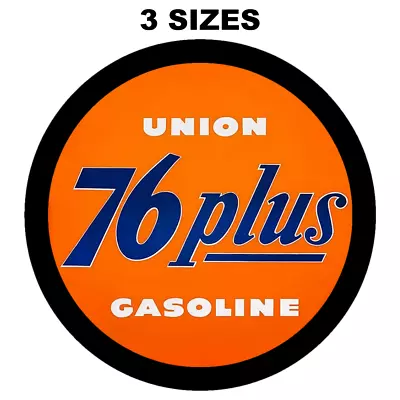 UNION 76 Sign Sticker Decal GAS MOTOR OIL DECAL GAS STATION Vintage Replica • $4.97