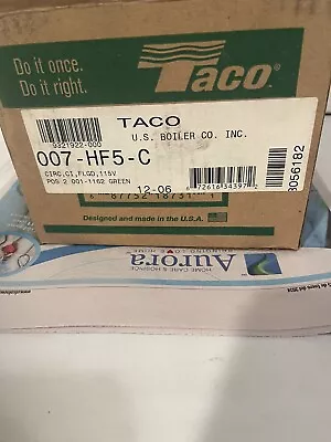 Taco 007-HF5-C Cartridge Circulator NOS  • $79