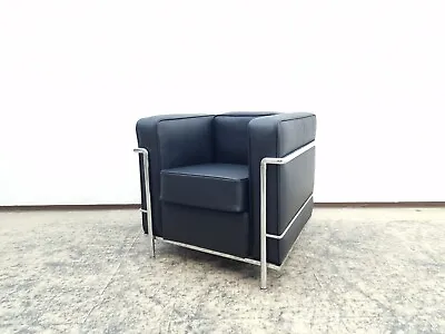 Cassina Lc2 Armchair Chair Le Corbusier Perriand Designer Chair Leather Armchair #0478 • £2567.66