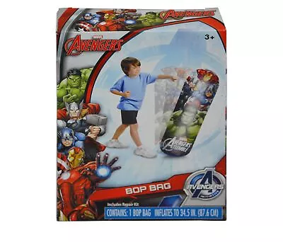 Avengers Marvel Comics Avengers Initiative Punching Bop Bag Novelty Character Sp • $10.41