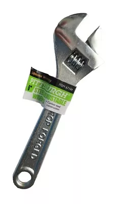 Pittsburgh 6  Adjustable Wrench Chromed • $8.80