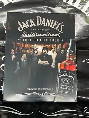 Zac Brown Band/ Jack Daniels Metal Sign • $40