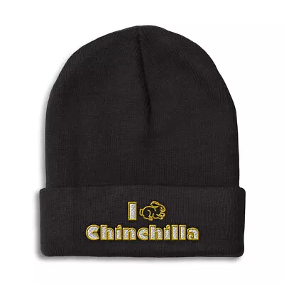 Beanies For Men I Rabbit Chinchilla Winter Hats For Women Acrylic Skull Cap • $19.99