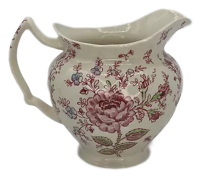 Johnson Brothers Rose Chintz Pitcher England Old Mark 32 Oz VTG • $24.50