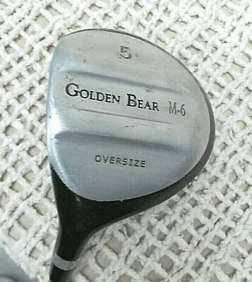 GOLDEN BEAR M-6 Oversize 5 Fairway Wood 41.5  LH ~ Regular Flex Graphite Shaft • $42.71