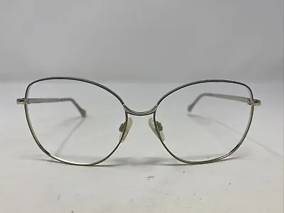 Martin Copeland Second Glance 10 59-15-140 Silver Full Rim Eyeglasses Frame 8476 • $40