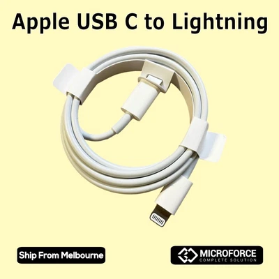 $18 • Buy Genuine Apple IPhone 14 13 12 IPad USB C To Lightning-Fast Charging Cable 1m
