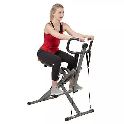 $188.81 • Buy Sunny Health & Fitness Row-N-Ride PRO Squat Assist Trainer