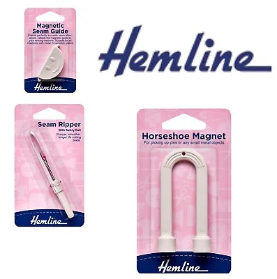 HEMLINE Sewing Aids Loop Turner X Long Threaders Magnet Seam Rippers Oil Etc. • £2.99