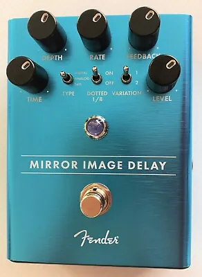 Fender Mirror Image Delay Pedal Everything From Slapback To Epic Soundscapes! • $178