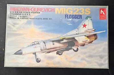 Hobbycraft 1/48th Ussr  Mig 23s Flogger  Plastic Model Kit # Hc1591 • $39.99