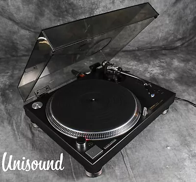 Technics SL-1200MK4 Black Direct Drive DJ Turntable  In Very Good Condition. • $1050