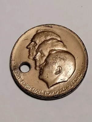 1955 Henry Ford Motor Co. Commemorative 50 Year Plastic Coin From Keychain • $11