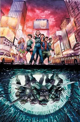 TMNT Stranger Things #1 1:25 Fero Pe Variant IDW 2023 EB114 • $6