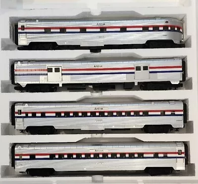 MTH O Scale Premier 4-Car Set Amtrak • $299.99